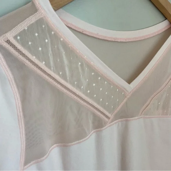 Lululemon Just Breathe Long Sleeve Heathered Parfait Pink Size 6 or Medium - Picture 9 of 14